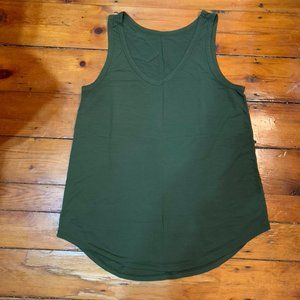 Sleeveless cotton top